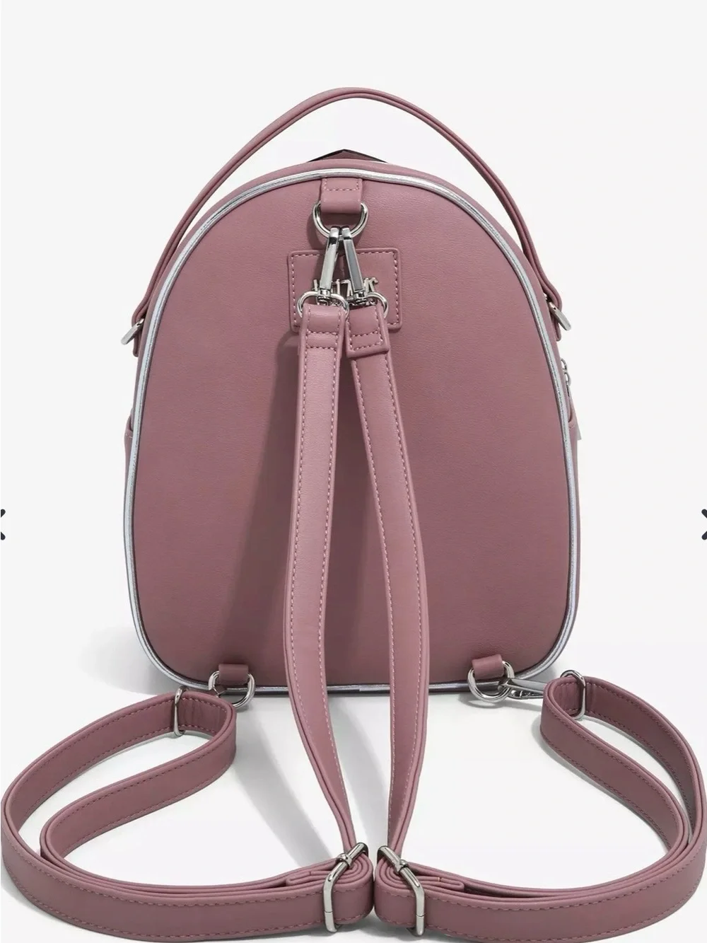Disney Villains Stained-Glass Dome Backpack - Pink